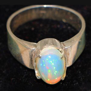 Opal Rings