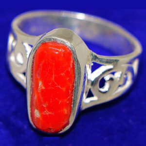 Red Coral Rings