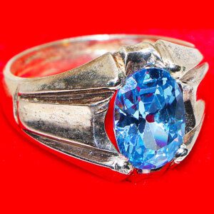 Blue Topaz Rings