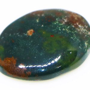 Premium certified Bloodstone close-up