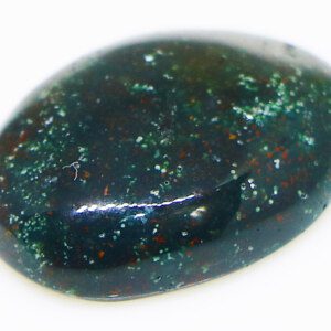 AAA Bloodstone gem close-up