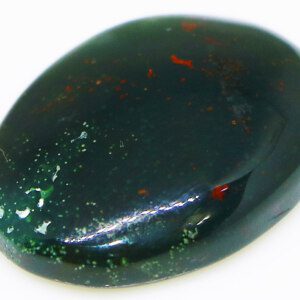 Bloodstone Jasper gemstone close-up