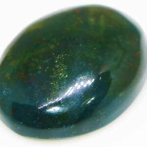 Indian Bloodstone gemstone close-up