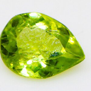 Peridot Faceted Gem