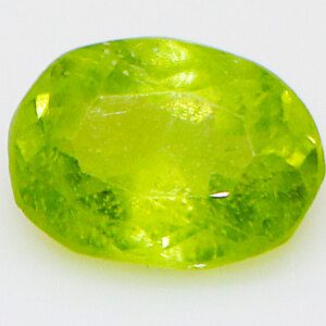 Oval Peridot Gemstone