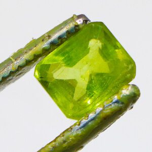 August Birthstone Peridot Charm