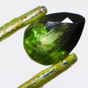 Double Color Peridot Loose Gemstone