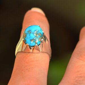 Turquoise Promise Ring