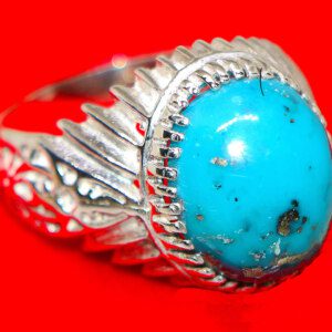 Turquoise Wedding Ring