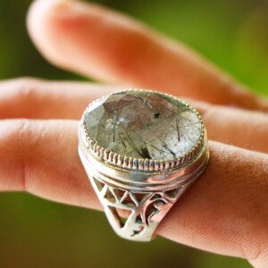 Moh-e-Najaf Rare Stone Ring