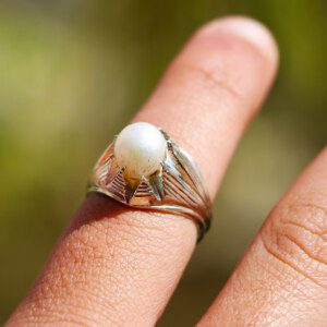 Pearl Gemstone Ring