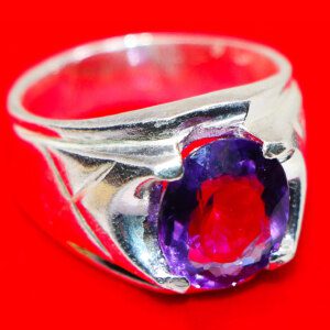 Amethyst Stone Ring