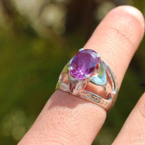 Amethyst Wedding Rings