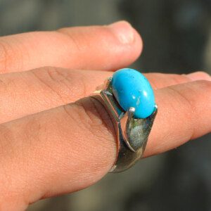 Sleeping Beauty Turquoise Ring