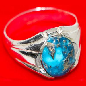 Natural Turquoise Jewelry Rings