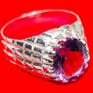 Amethyst Stone Ring