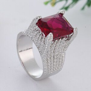 Red Ruby Ring