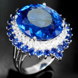 Blue Sapphire Ring for Women