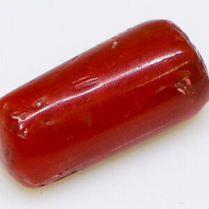 Close-up of Vibrant Red Coral Reef Gemstone