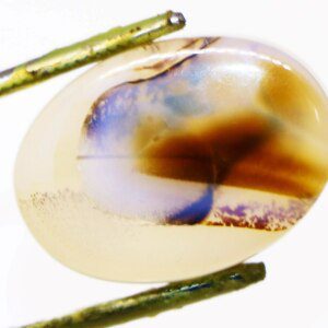 Moss Agate stone for DIY jewelry