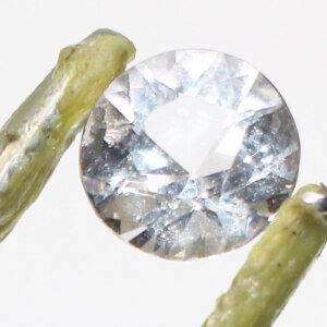 Top-grade topaz white stone ready for jewelry making