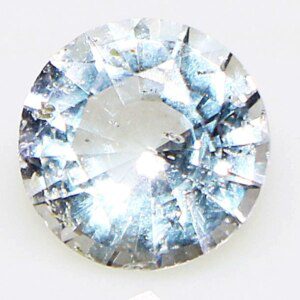 Premium White Topaz Gemstone - Closeup