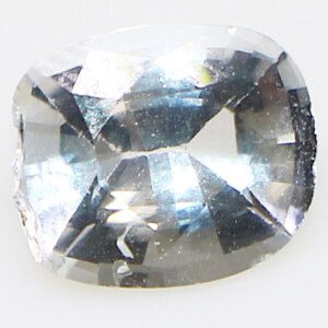 White topaz birthstone loose gem