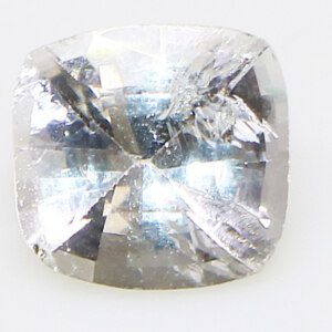 Loose ceylon topaz gemstone closeup