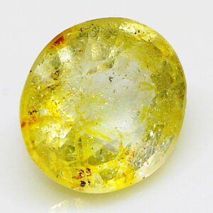 Brilliant yellow topaz