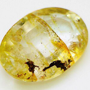 Golden topaz birthstone loose gemstone