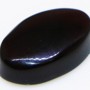 Black Aqeeq Gemstone Closeup