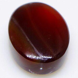 Maroon Aqeeq Gemstone Closeup