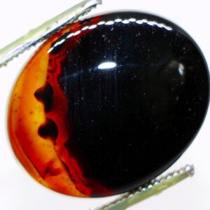 Onyx Agate Stone closeup