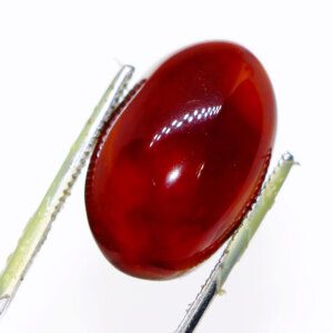 Red Yemeni Aqeeq Stone Closeup