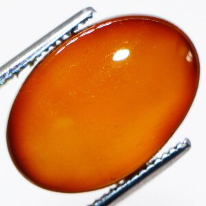 Orange Red Agate Stone closeup