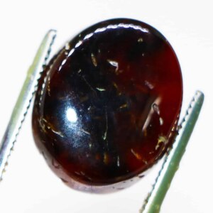 Sleek Black Agate with Tweezer