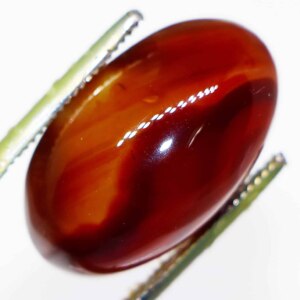 Closeup of Earthy Brown Agate