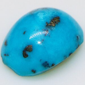 Turquoise with gold inclusions