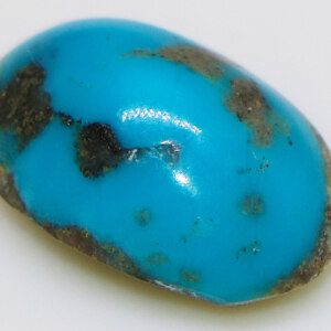 Turquoise bracelet stone closeup