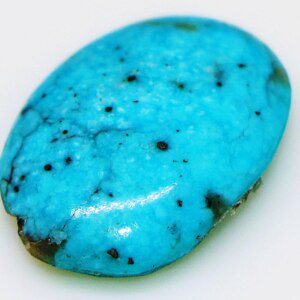 Blue turquoise loose stone for jewelry making