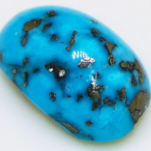 Feroza stone for Sagittarius closeup