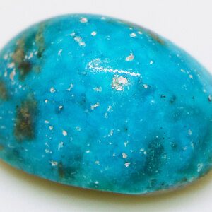 Men's turquoise jewelry stone closeup