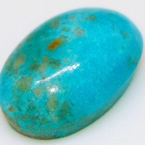 Men's turquoise gemstone closeup