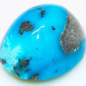 Authentic firoza gemstone closeup