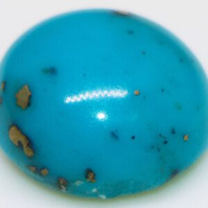 Turquoise semi precious stone closeup