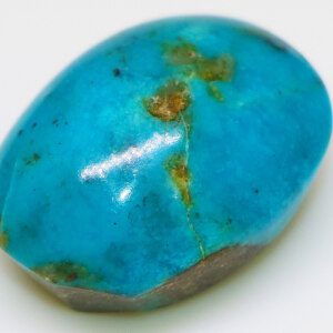 Closeup of Vintage Turquoise Gemstone