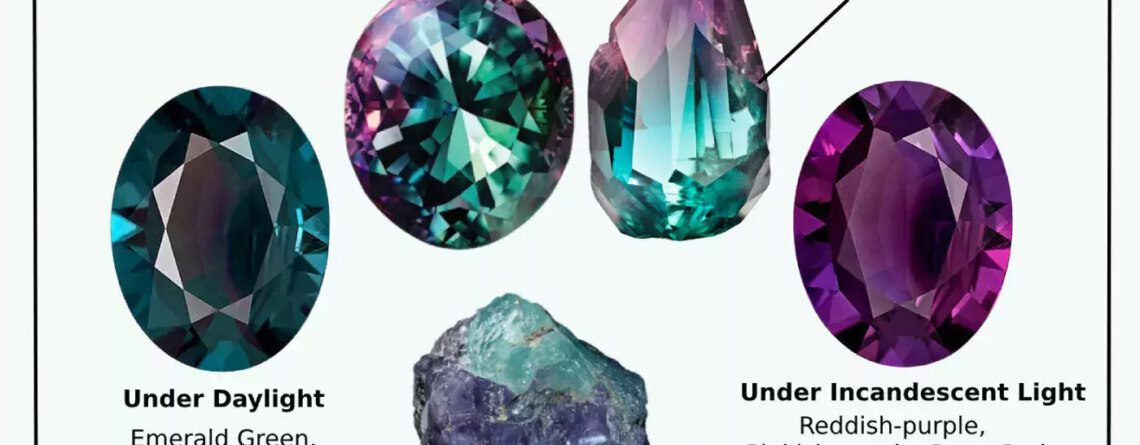 Alexandrite Color Change Gemstone