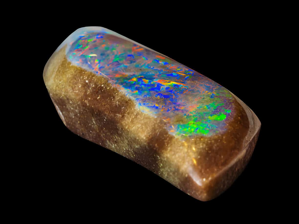 Rough Fire Opal Gemstone