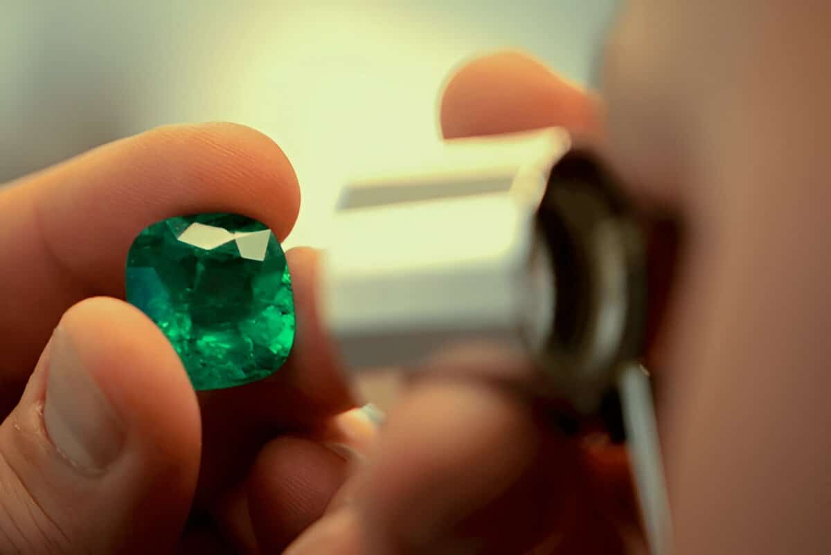 Emerald Rough gemstone